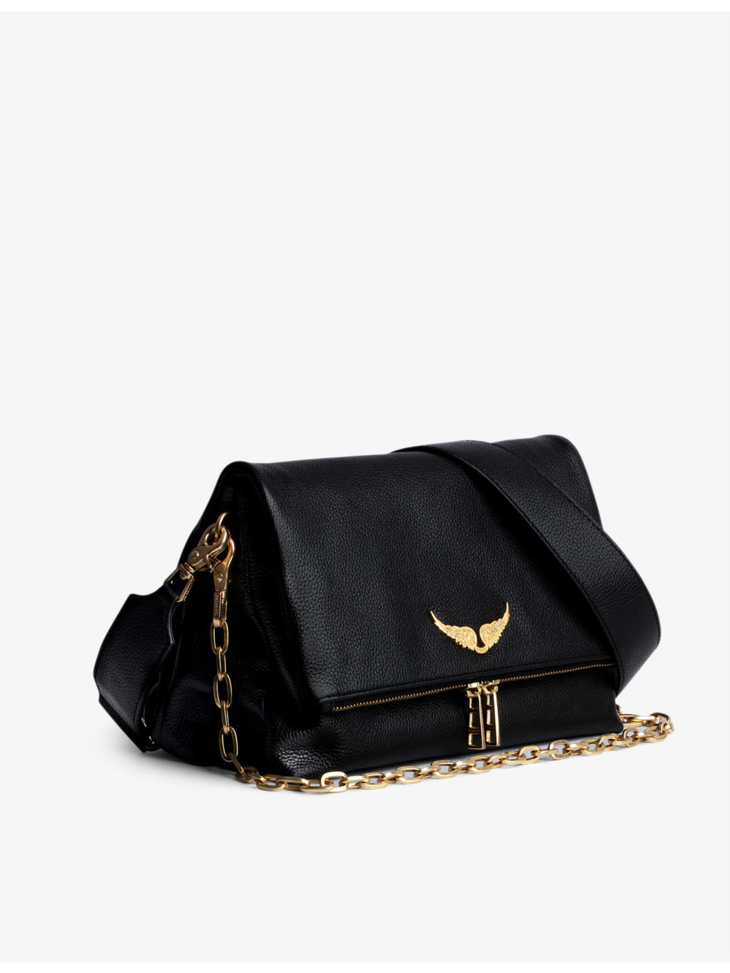 Rocky grained-leather cross-body bag - 3