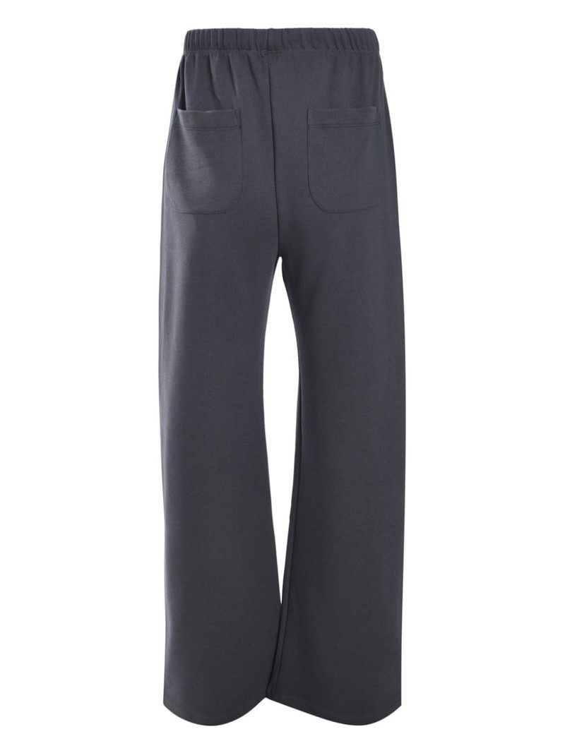 ih nom uh nit logo-print track pants outlook