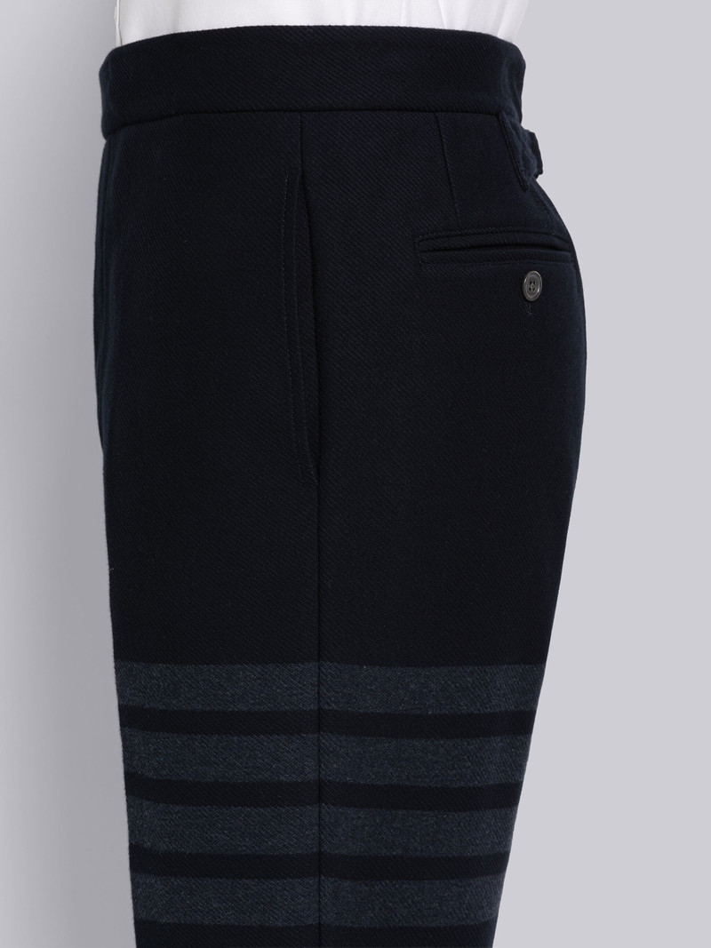 DOUBLE FACE TECH TWILL TONAL 4-BAR BERMUDA SHORTS 5