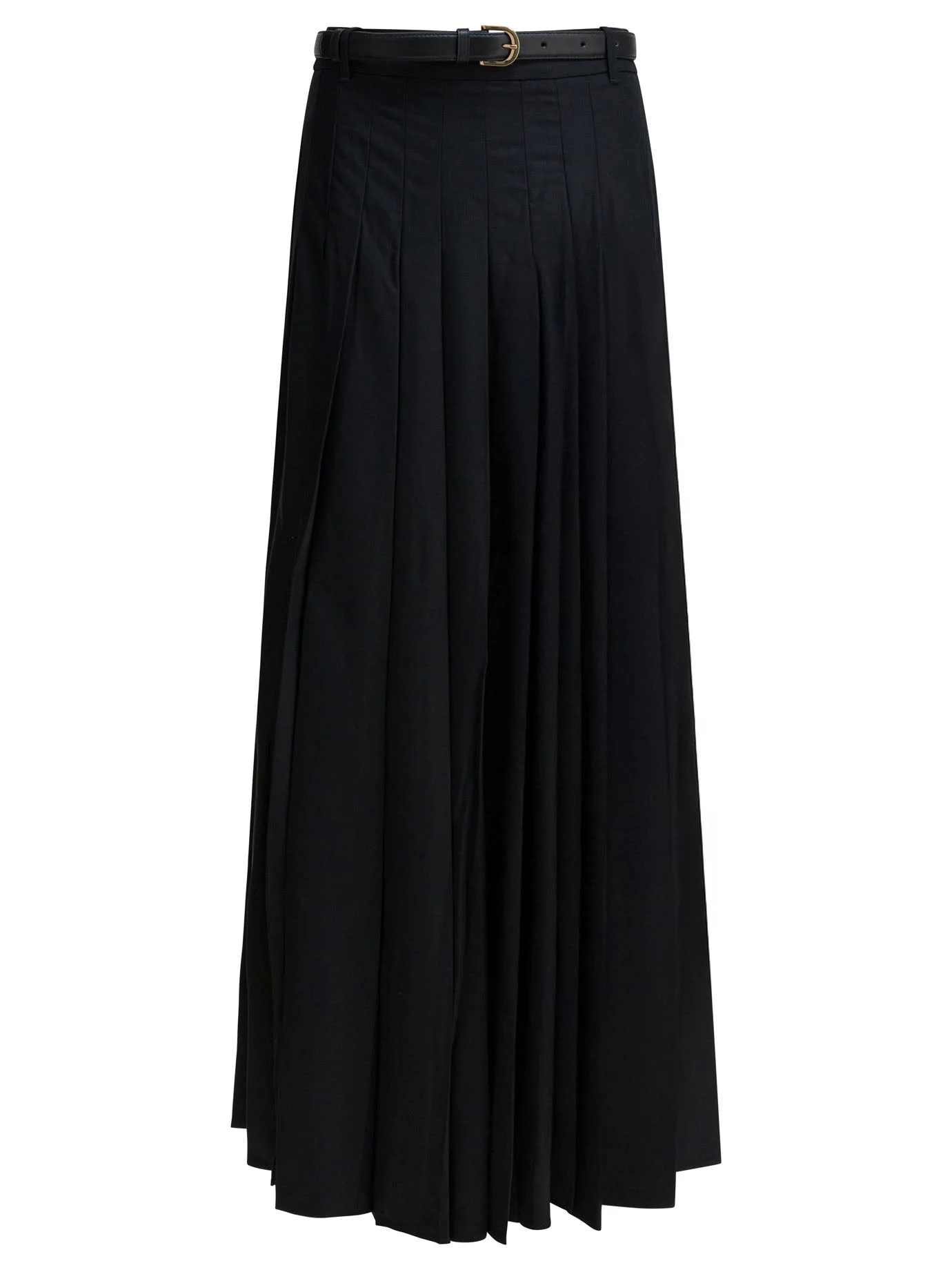 Self-portrait Long Pleated Skirt - 1