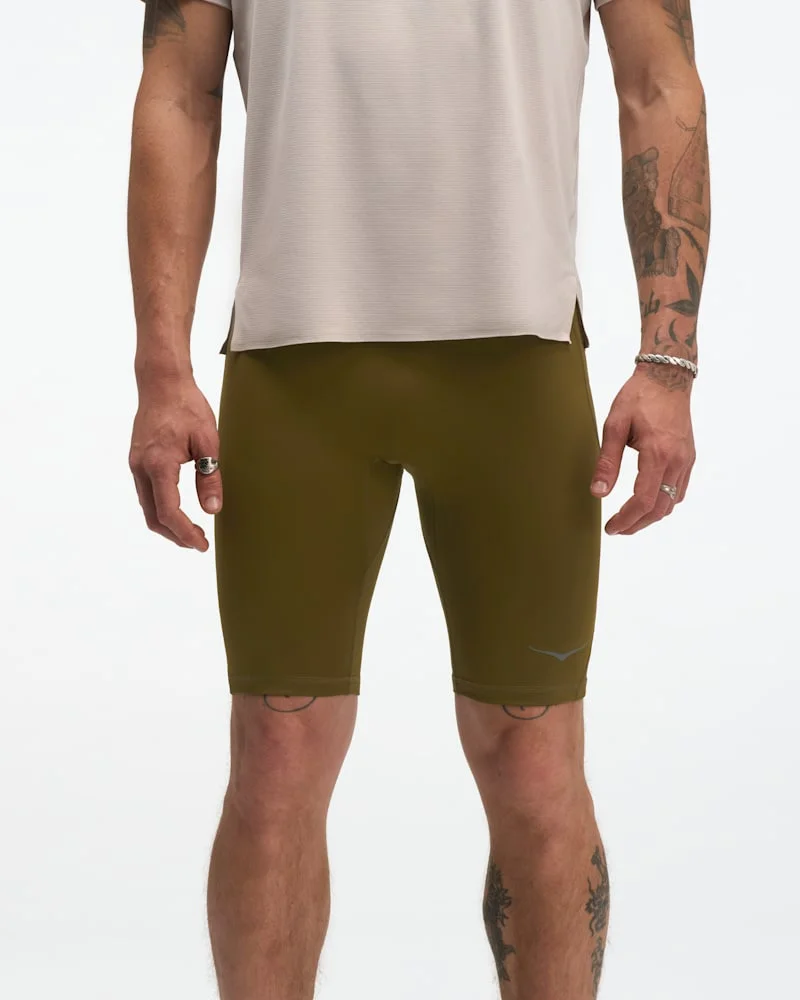 Men's Novafly Half Tights in Sepia - 1