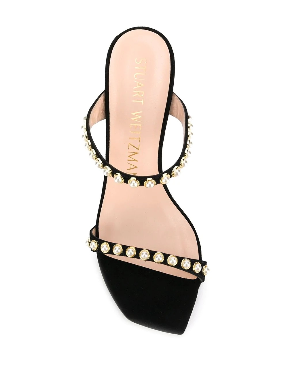 Aleena pearl embellished sandals - 4