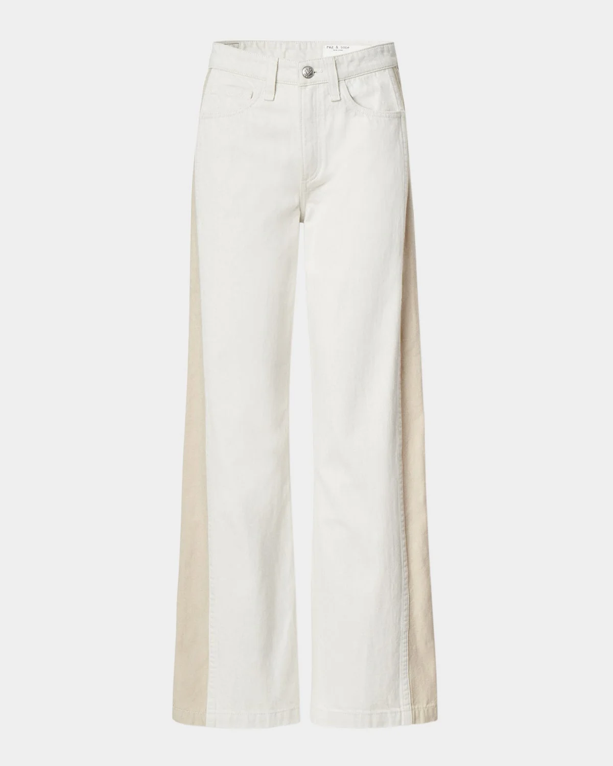 Logan Spliced Mid-Rise Jeans - 1