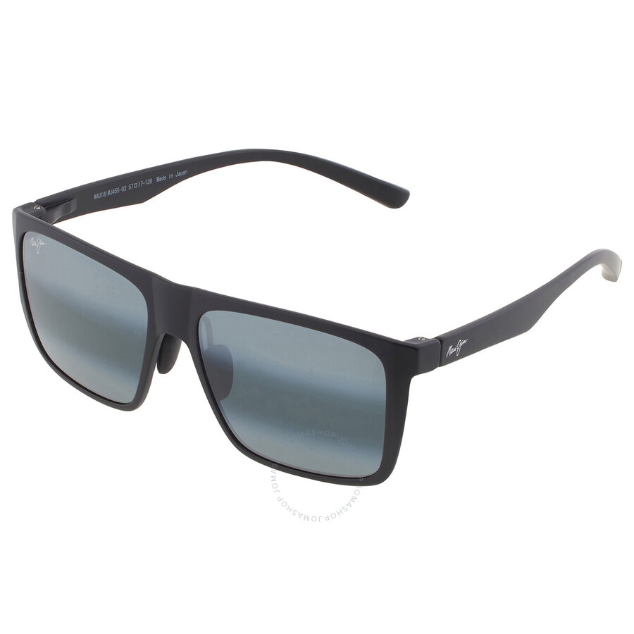 Maui Jim Honokalani Nuetral Grey Rectangular Men's Sunglasses 455-02 57 - 4