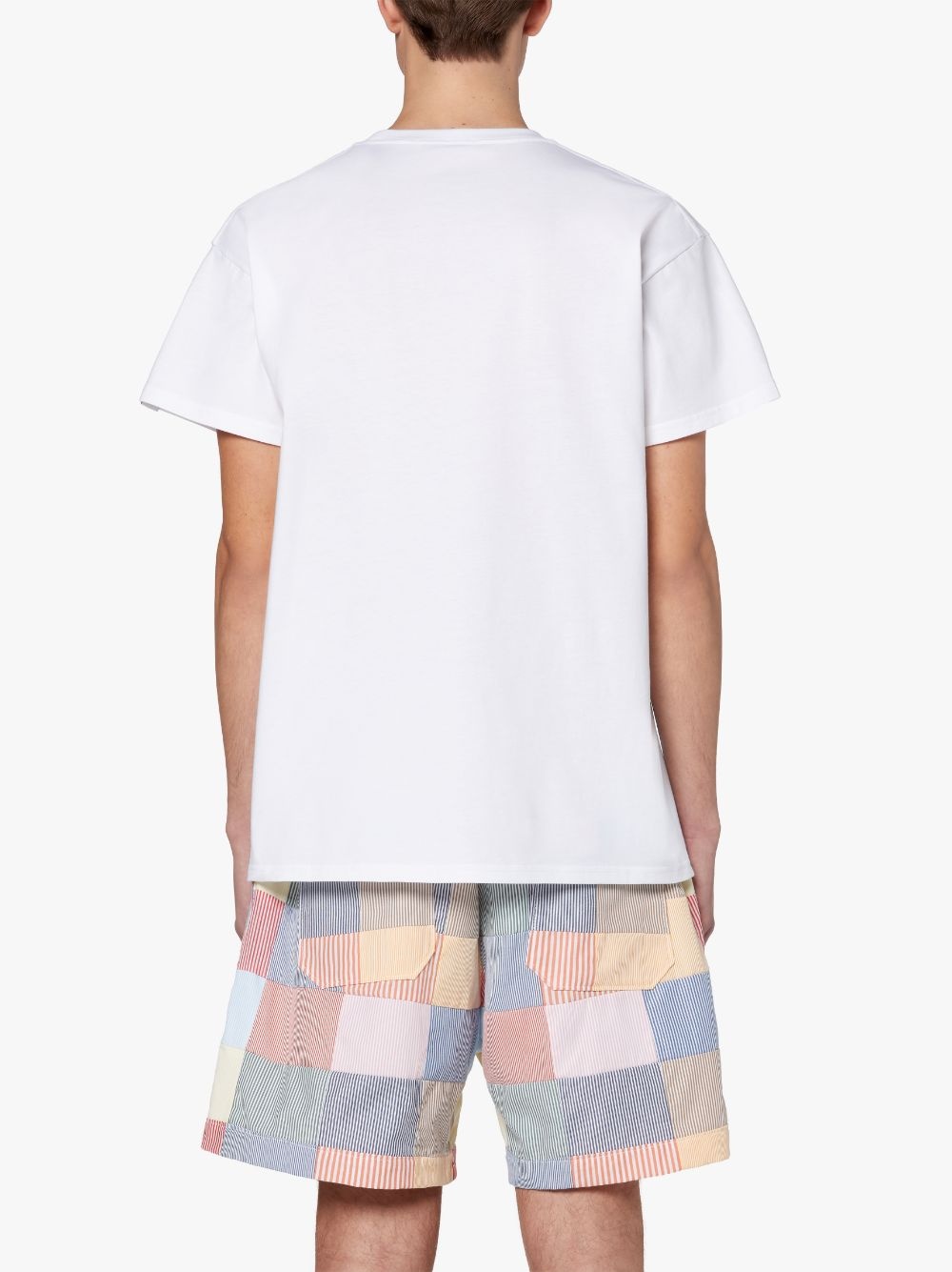 WHITE X GREEN COTTON RAIN OR SHINE T-SHIRT - 4