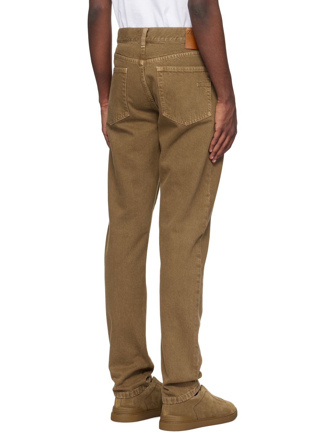 Khaki Roccia Jeans - 3