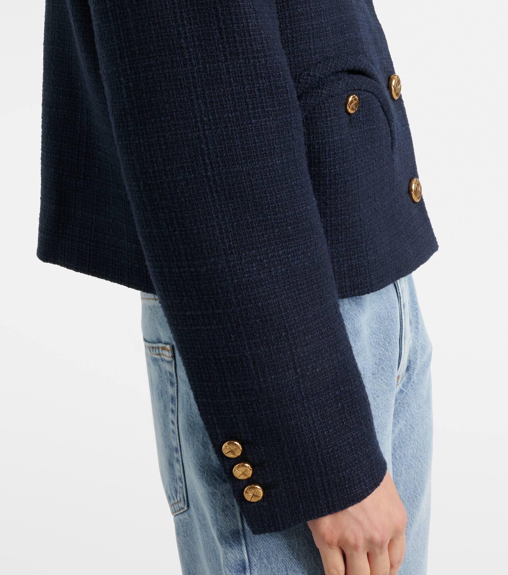 Shamo cotton-blend tweed jacket - 5