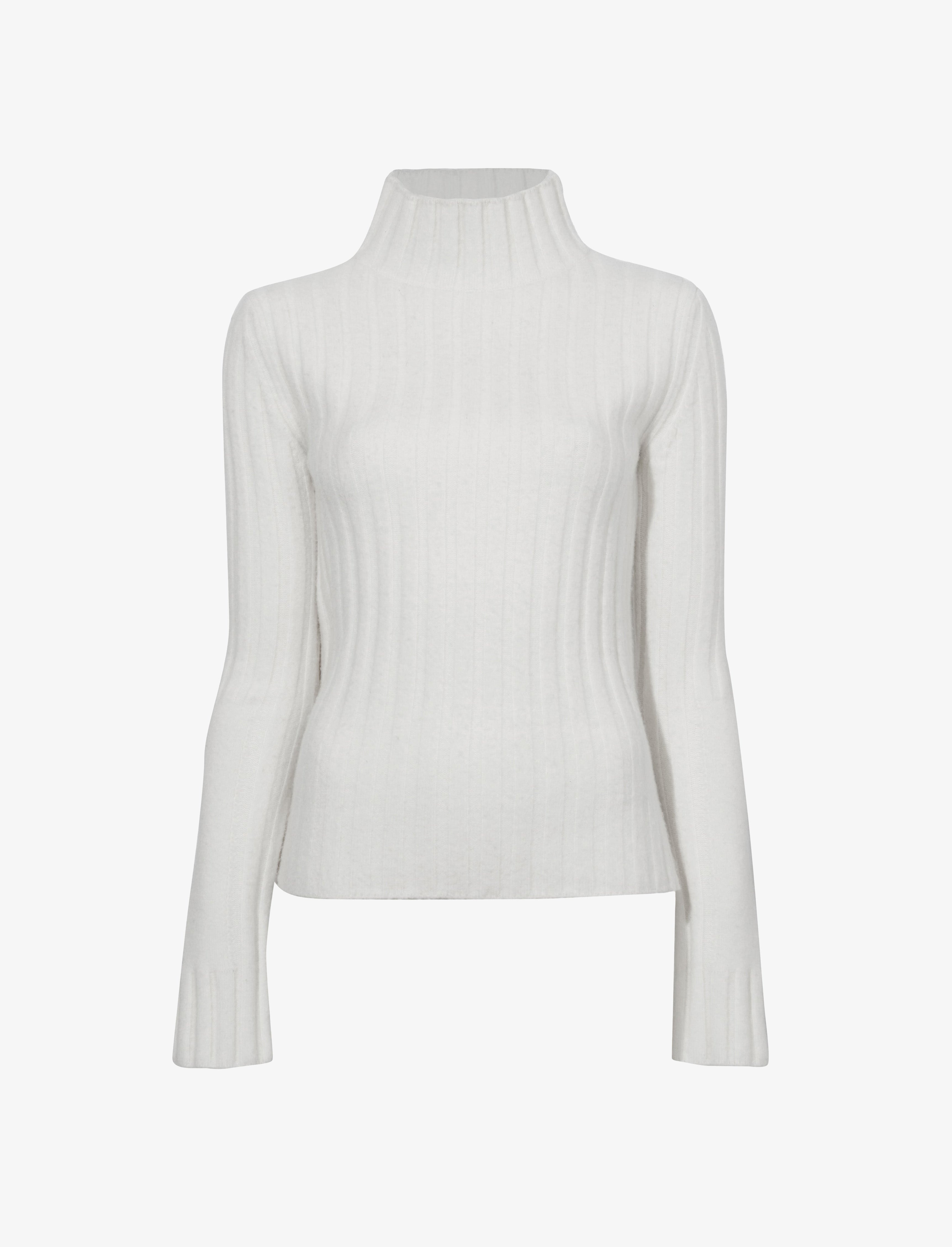 Haven Sweater in Midweight Cashmere Rib - 1