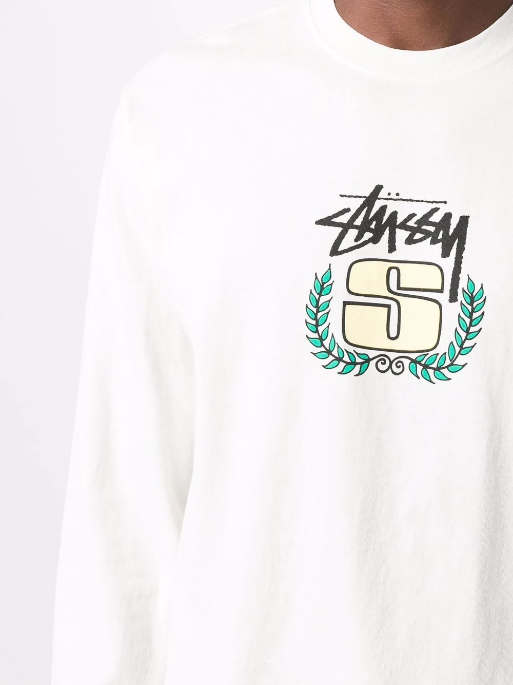 wreath logo sweatshirt - 5