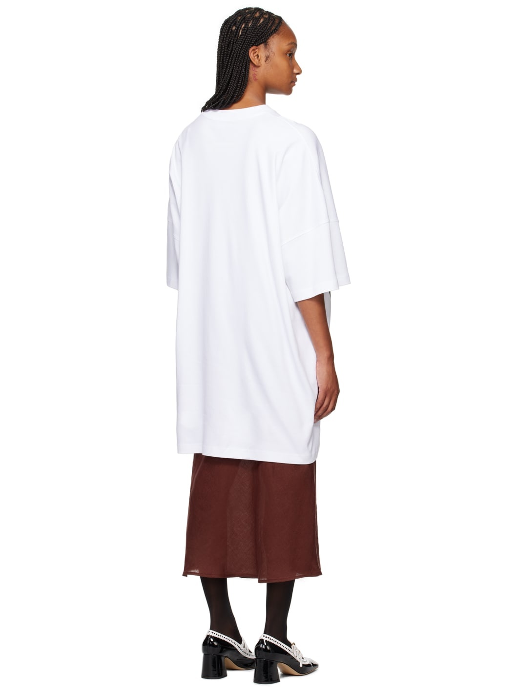 White 'Love' Minidress - 3