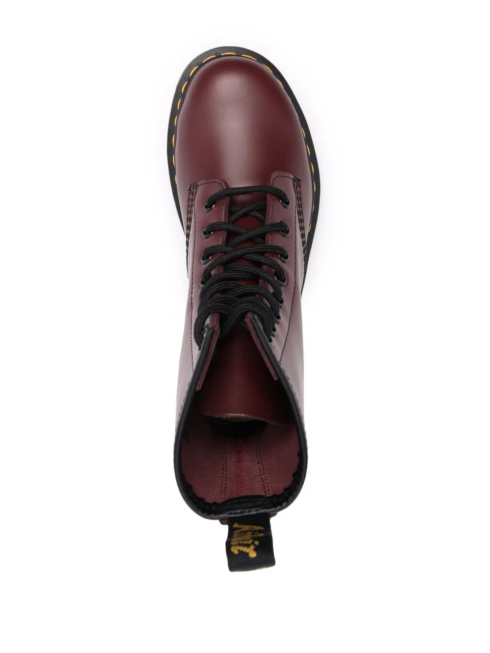 lace-up leather boots - 4
