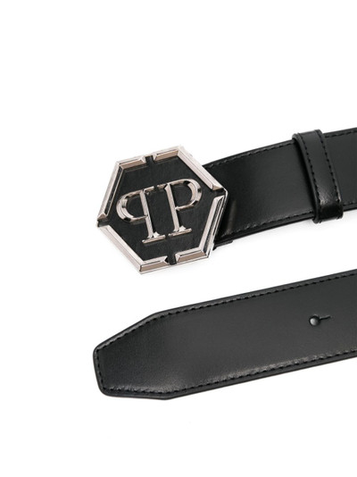 PHILIPP PLEIN logo-buckle belt outlook