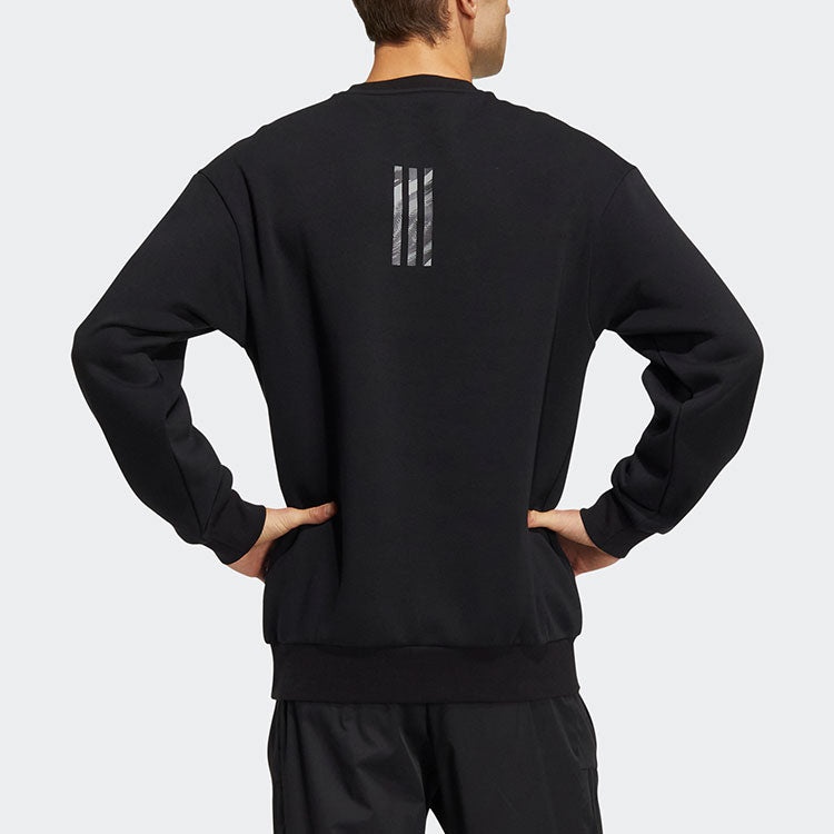 adidas x Transformers Crossover CNY TF Turf SWEAT 22 Pattern Printing Sports Pullover Black HM7449 - 3