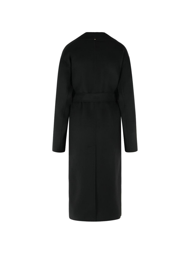 Sportmax buckled wool coat outlook