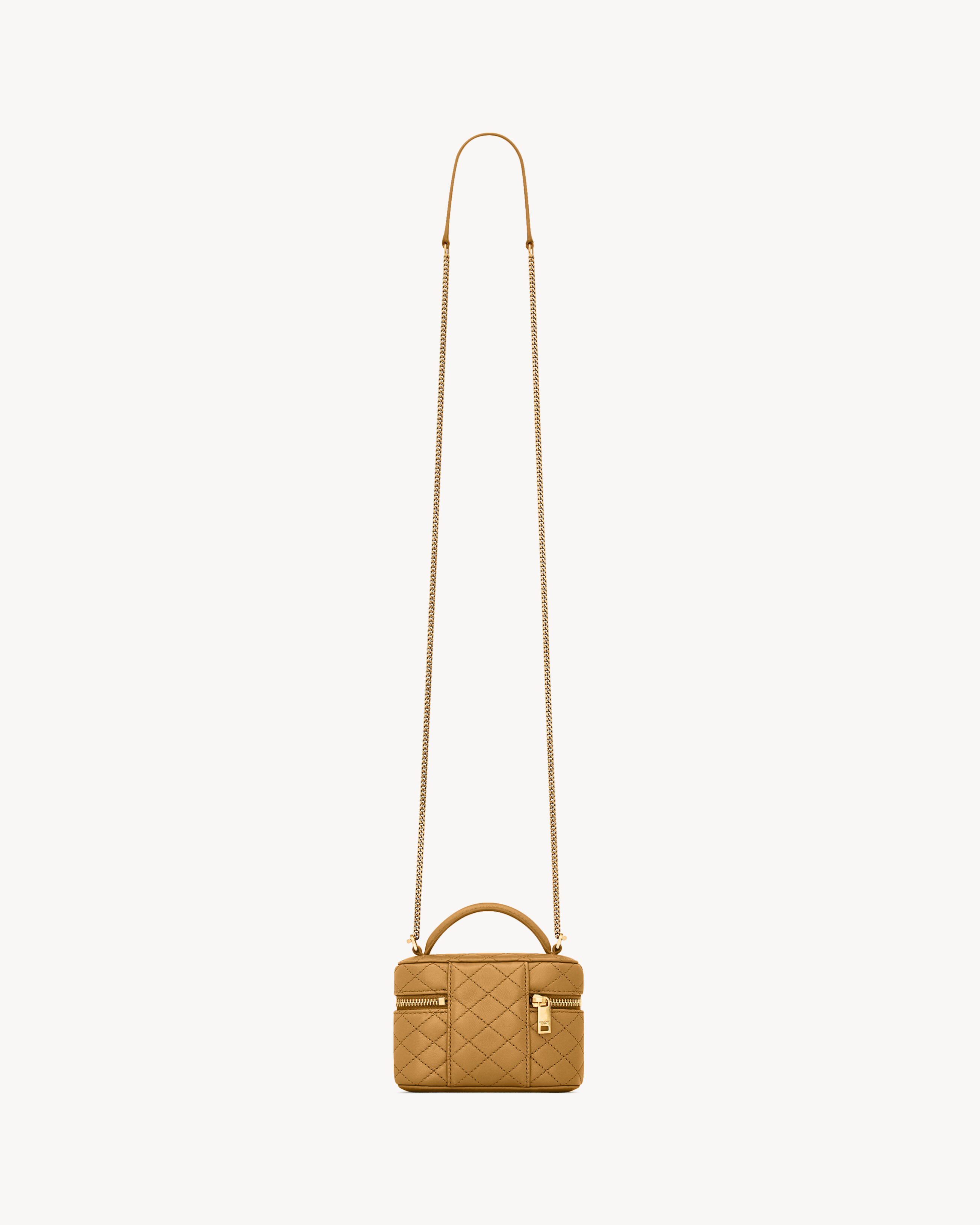 GABY MICRO VANITY BAG IN LAMBSKIN - 3