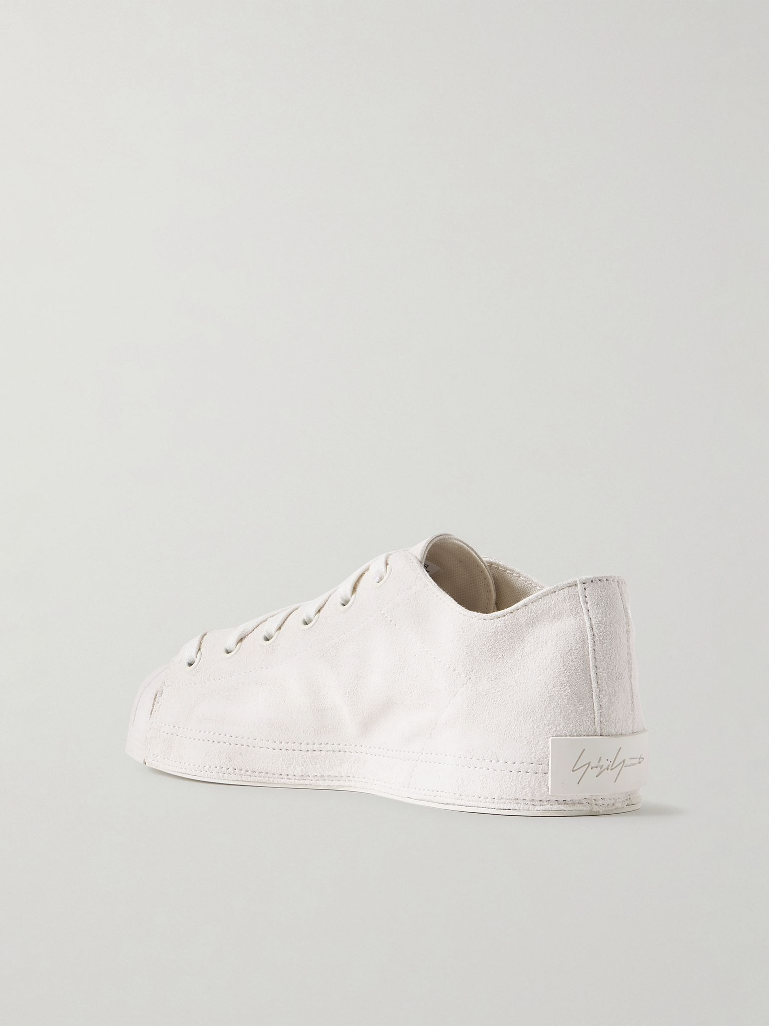 + Y-3 Nizzastar Lo suede sneakers White - 3
