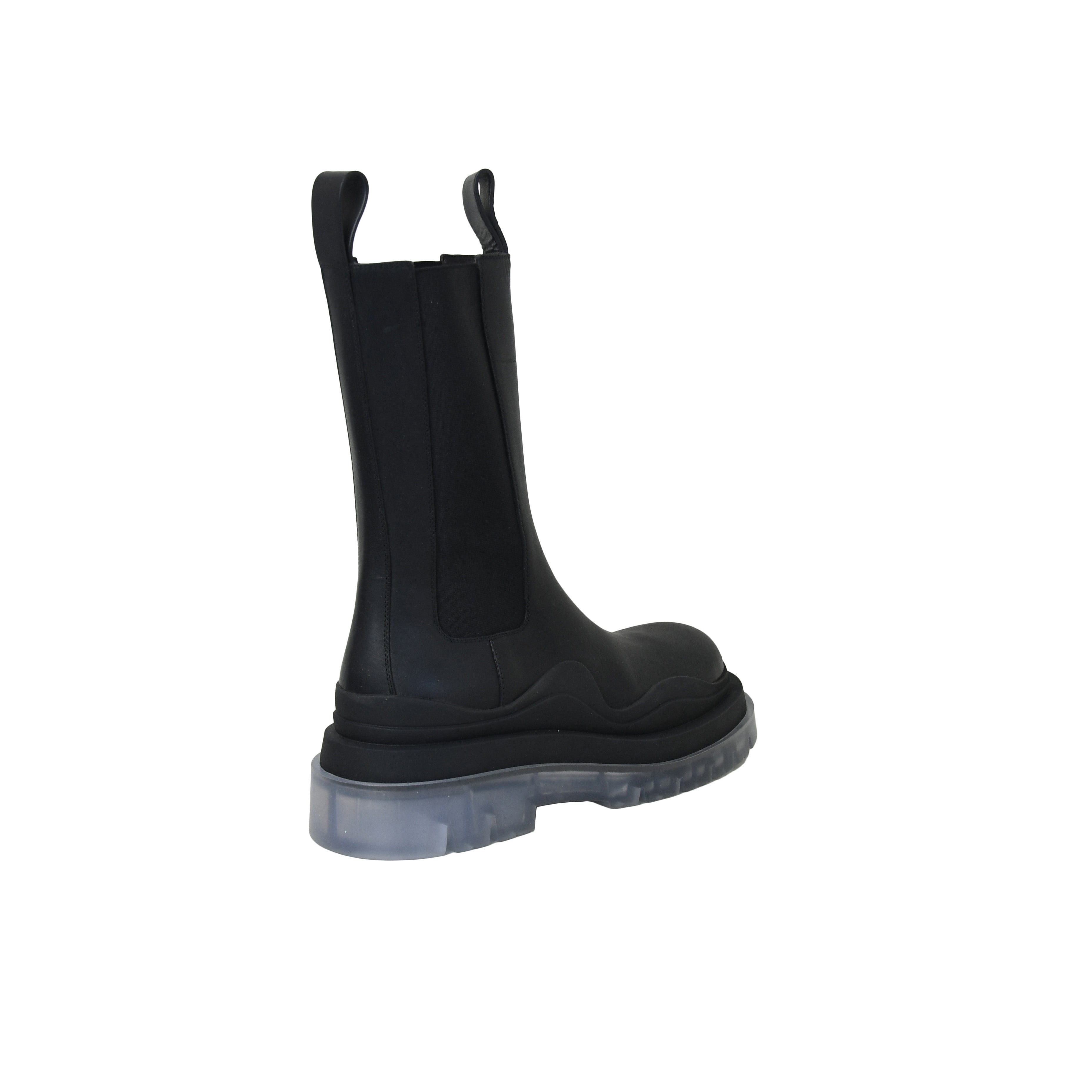 Bottega Veneta Tire Miltary Calf Boot Black - 3