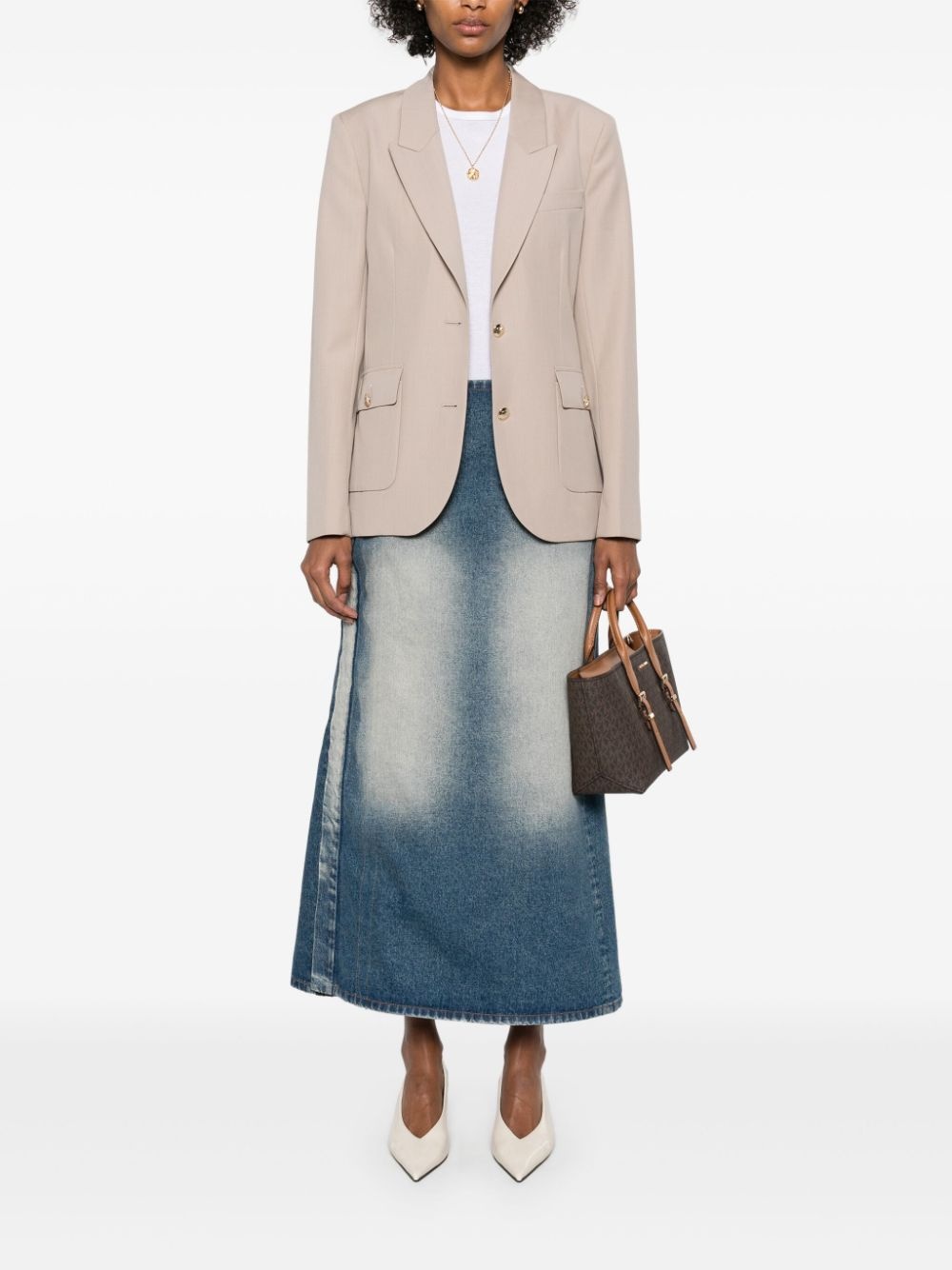 wool blazer - 2