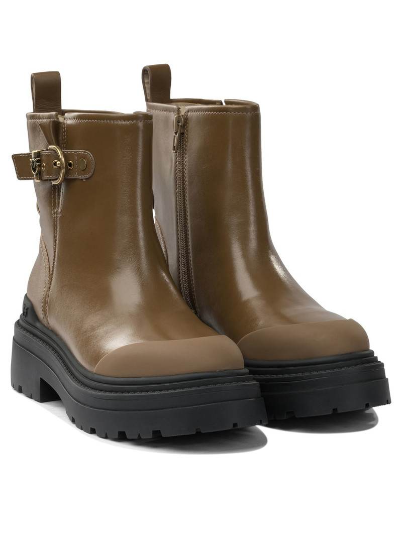 PINKO Ankle Boots Brown outlook