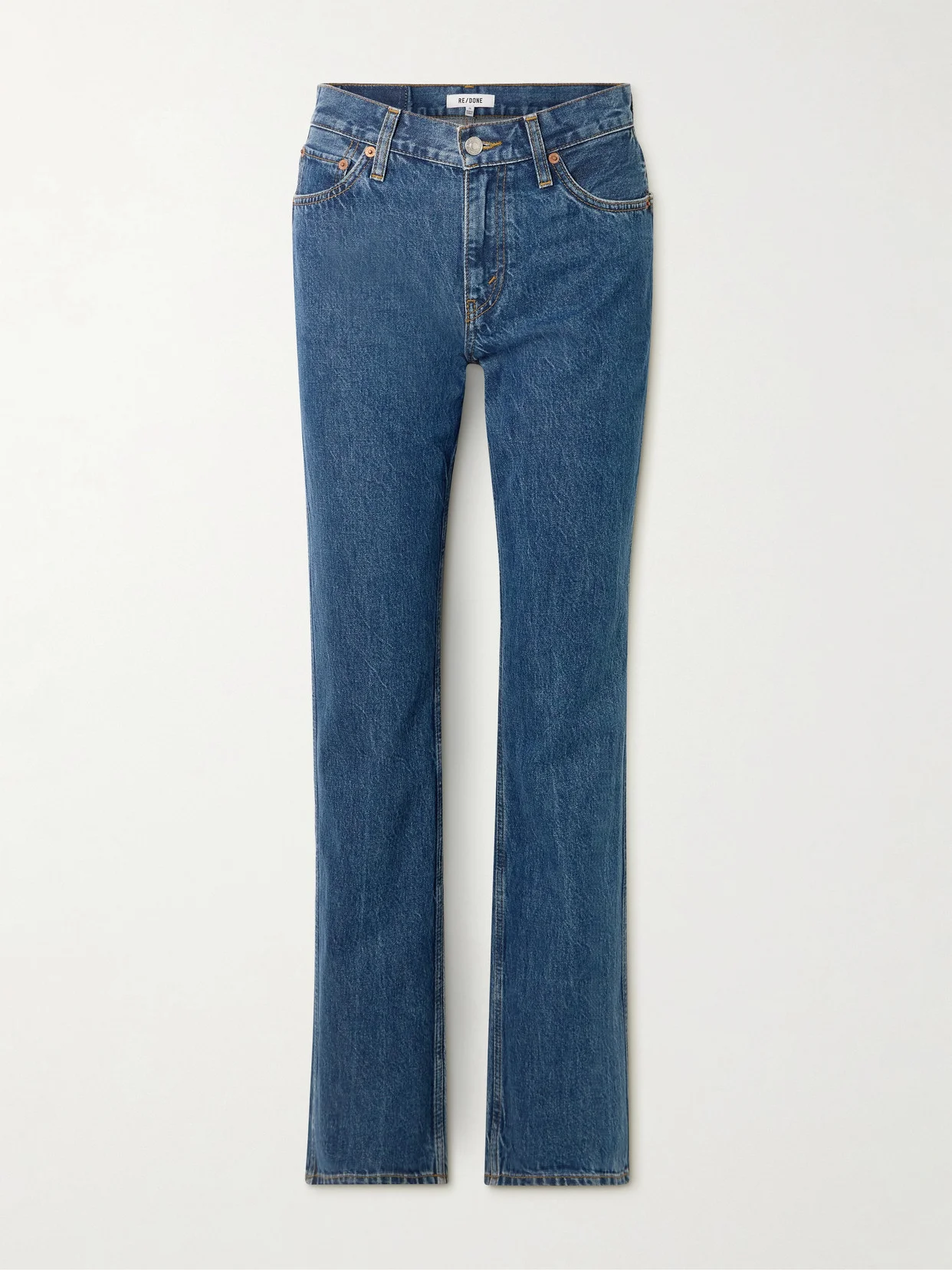 90s High-rise Straight-leg Jeans - 1