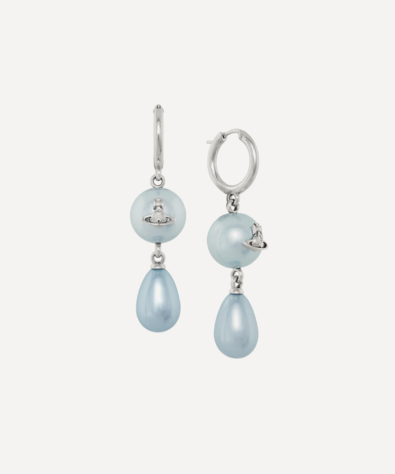 Platinum Martha Drop Earrings 3