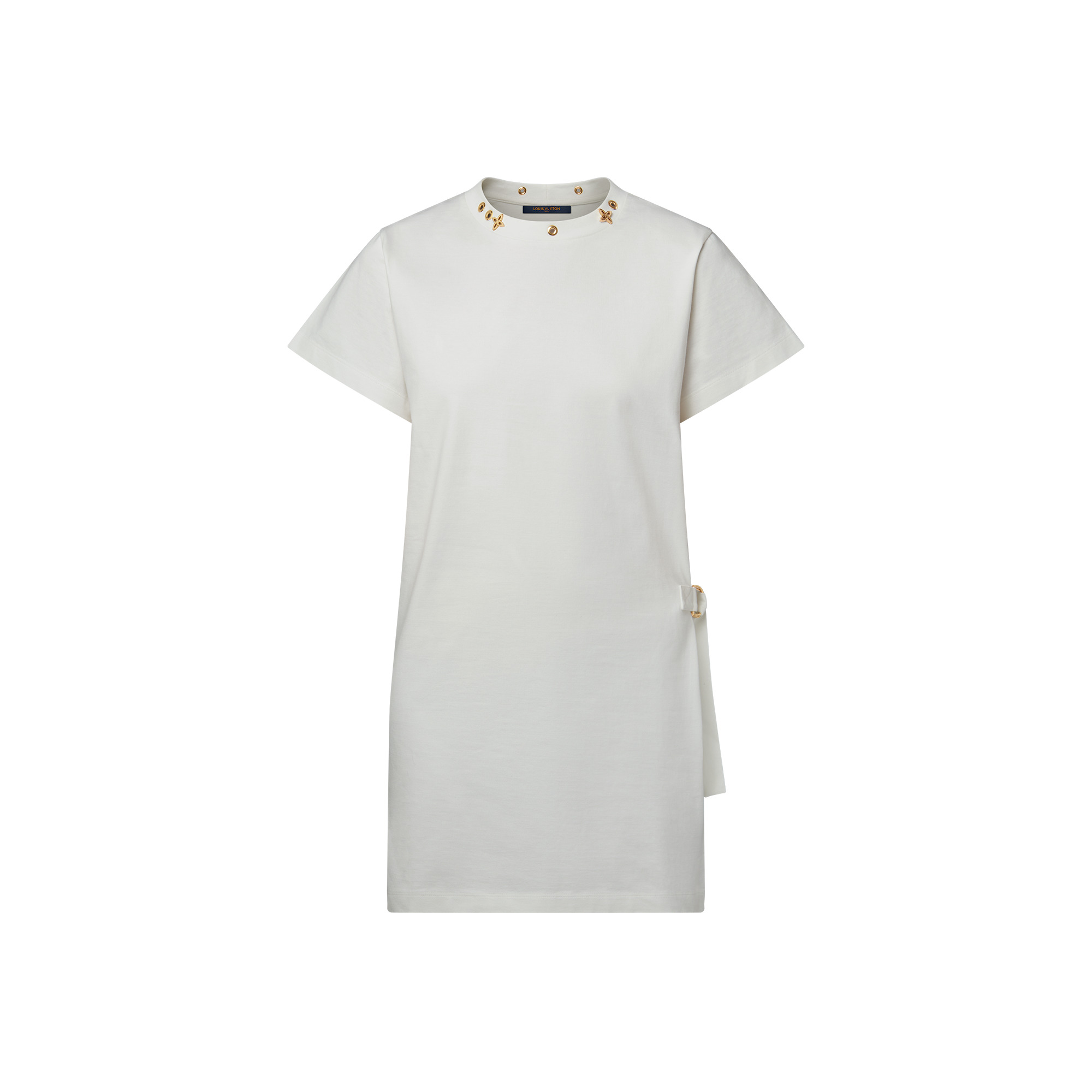 Chain Detail T-Shirt Dress - 1