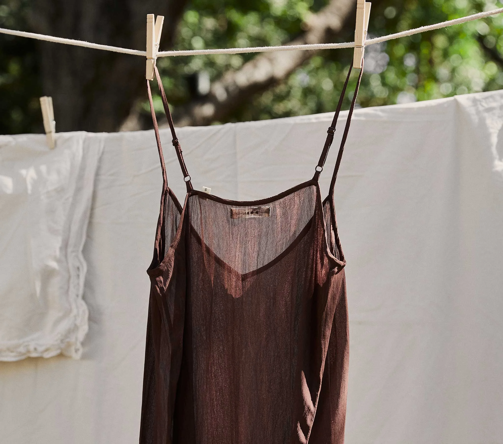 SHORT DEEP V-NECK SLIP - 1
