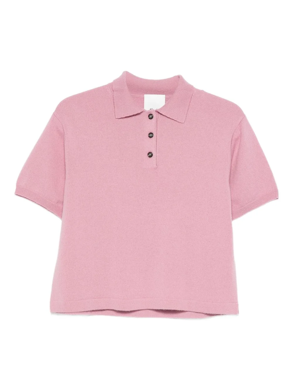 buttoned polo top - 1