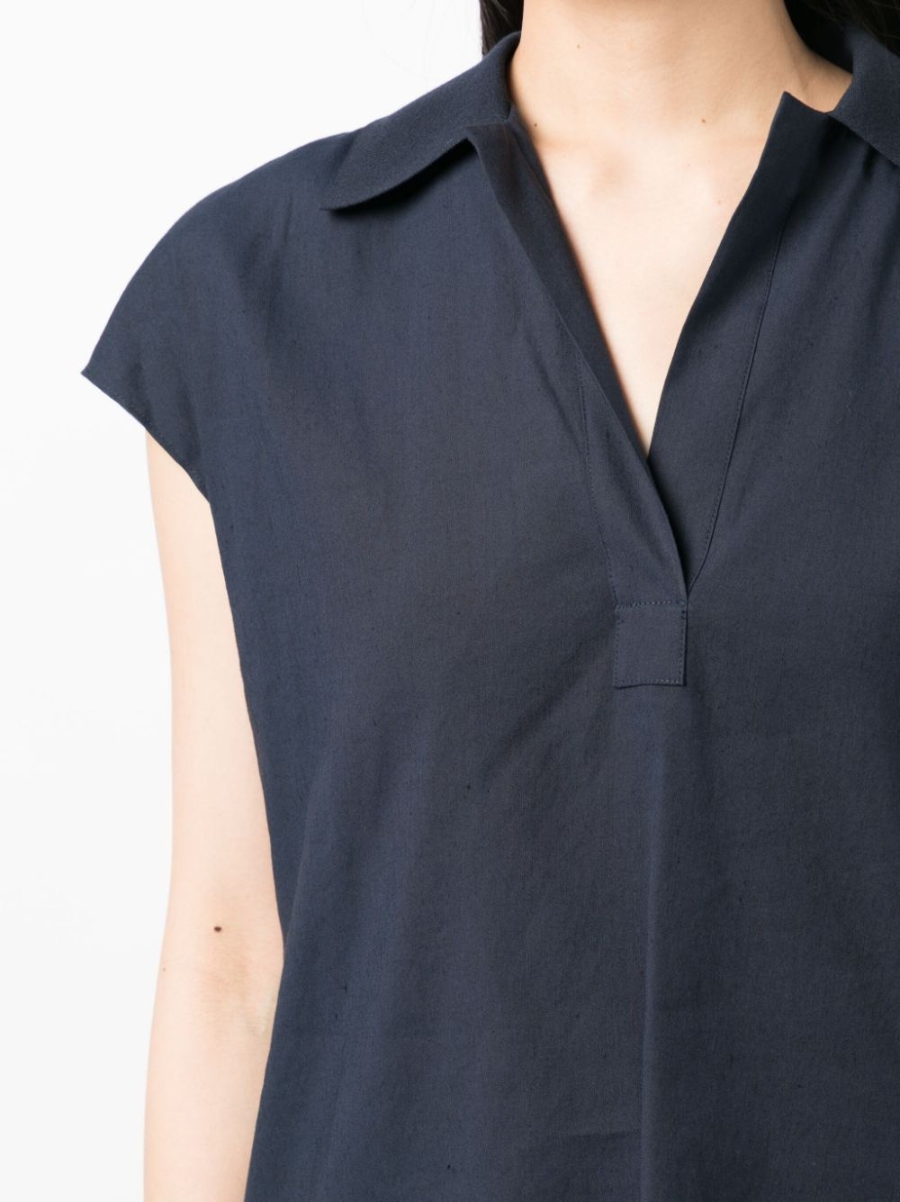 cap-sleeve polo shirt - 5