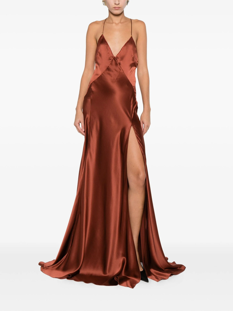 Amiri Satin Dress 5