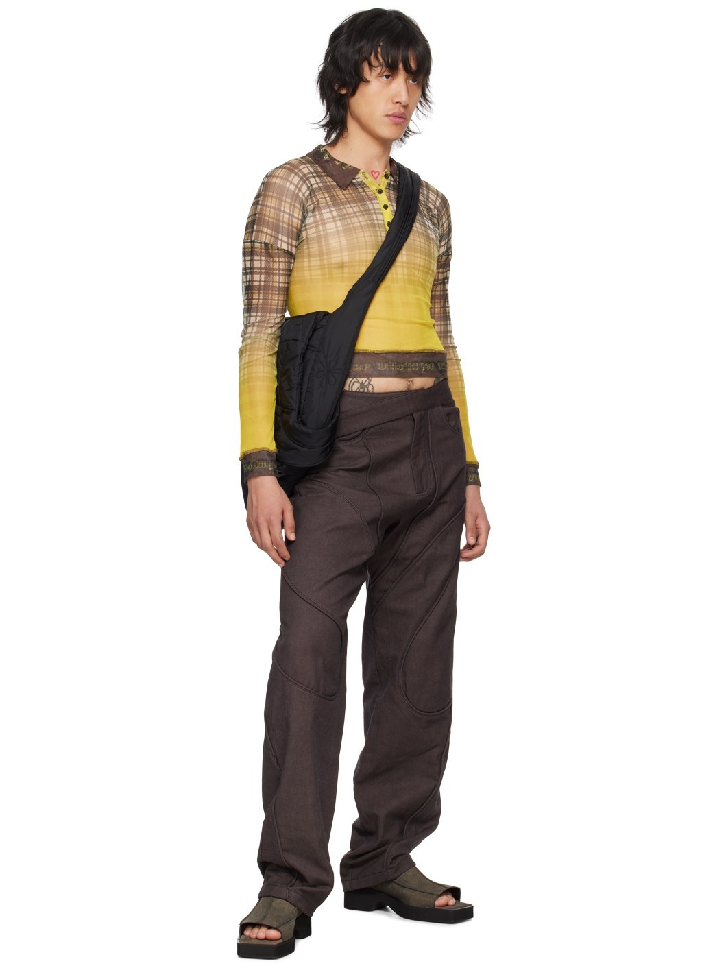 Mainline:RUS/Fr.CA/DE SSENSE Exclusive Brown Rudolfs Jeans 