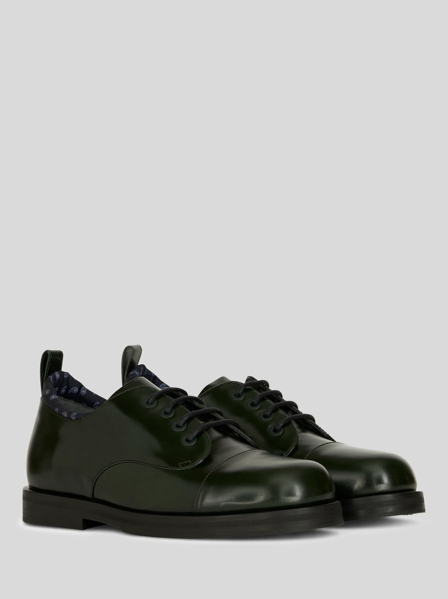 LACE-UP SHOES WITH PAISLEY PATTERN - 3