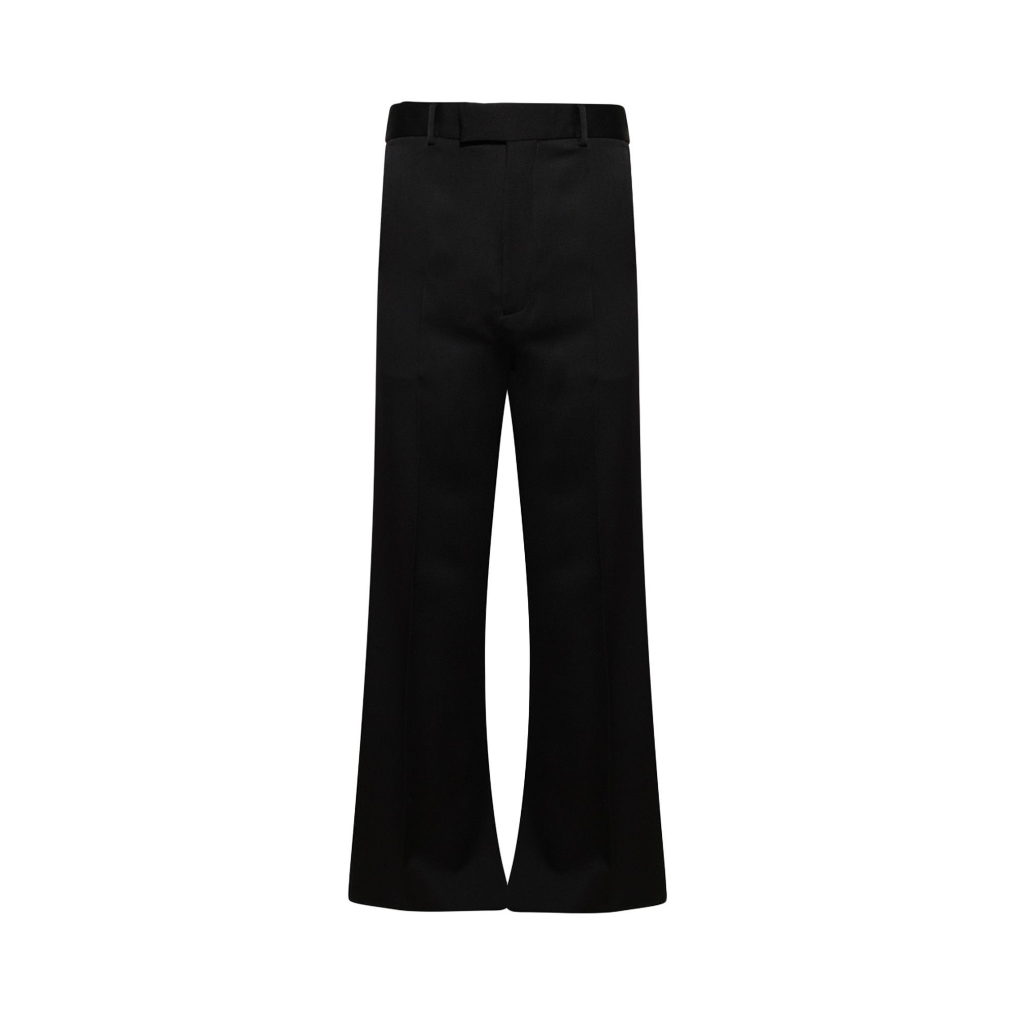 Amiri Creased Flare Pant 'Black Black' - 1