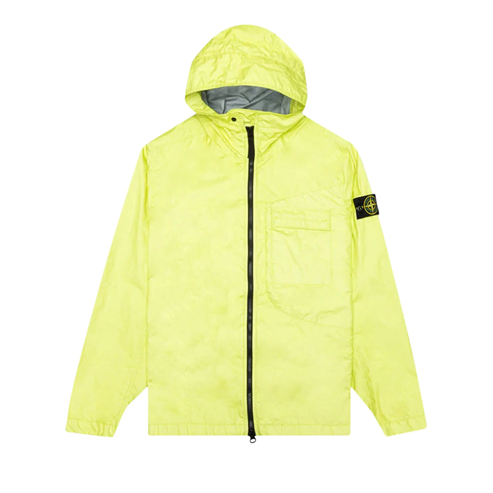 Stone Island Hooded Jacket 'Lemon' - 1