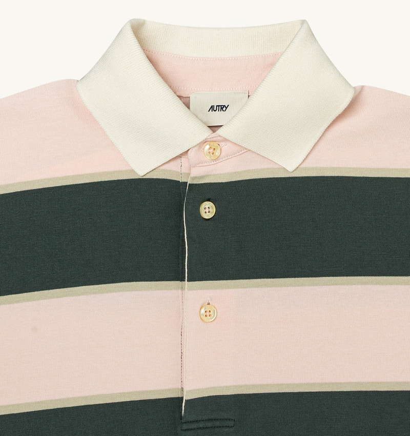 UNISEX STRIPED RUGBY POLO 5