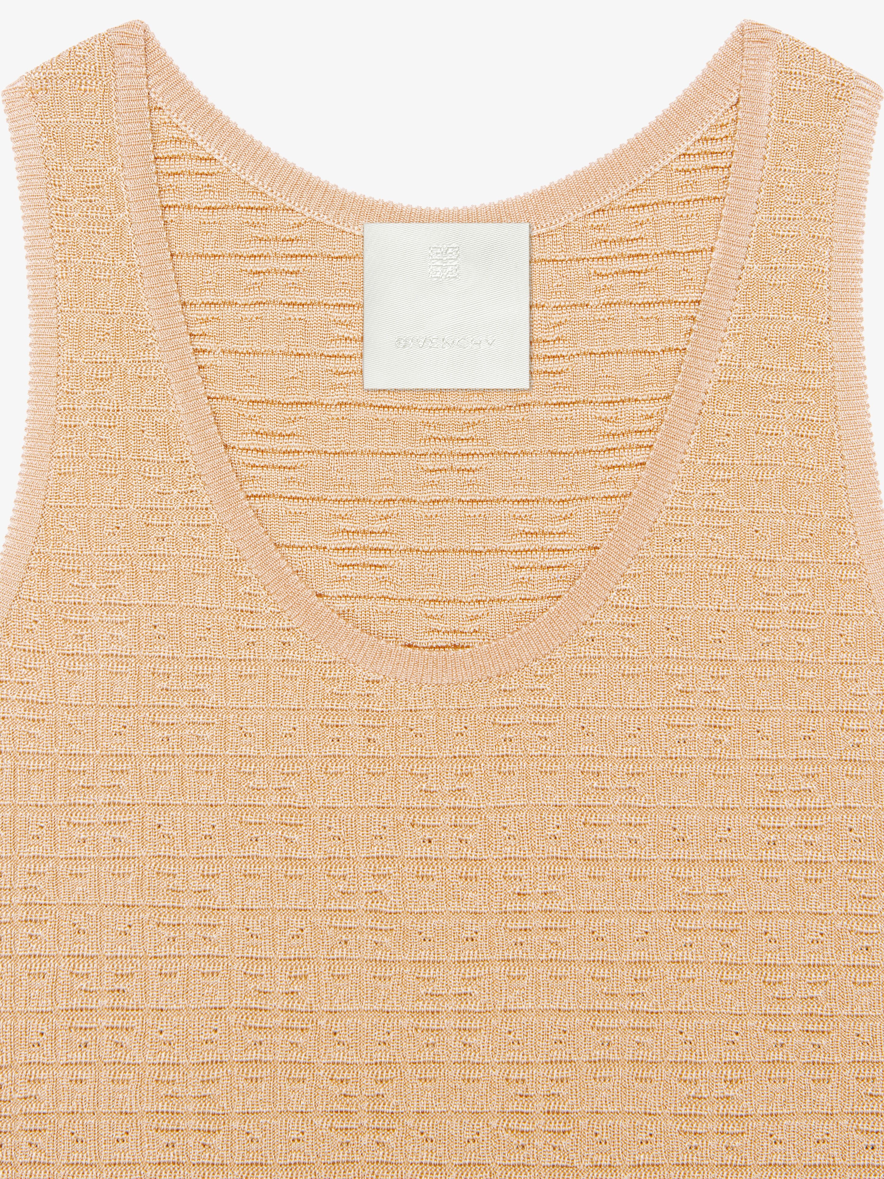 TANK TOP IN 4G MINI JACQUARD - 5