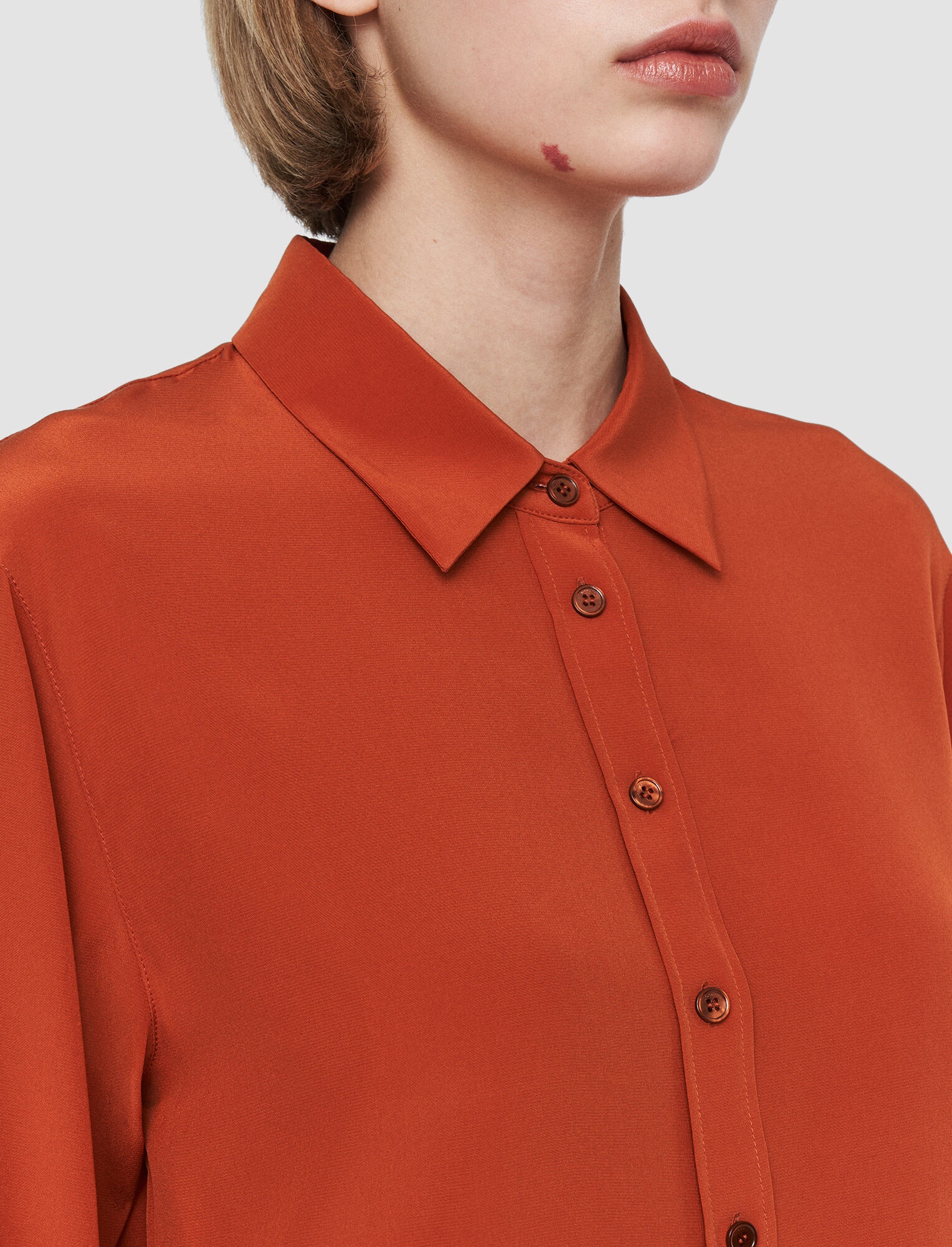 Silk Crepe de Chine Joe Blouse - 5