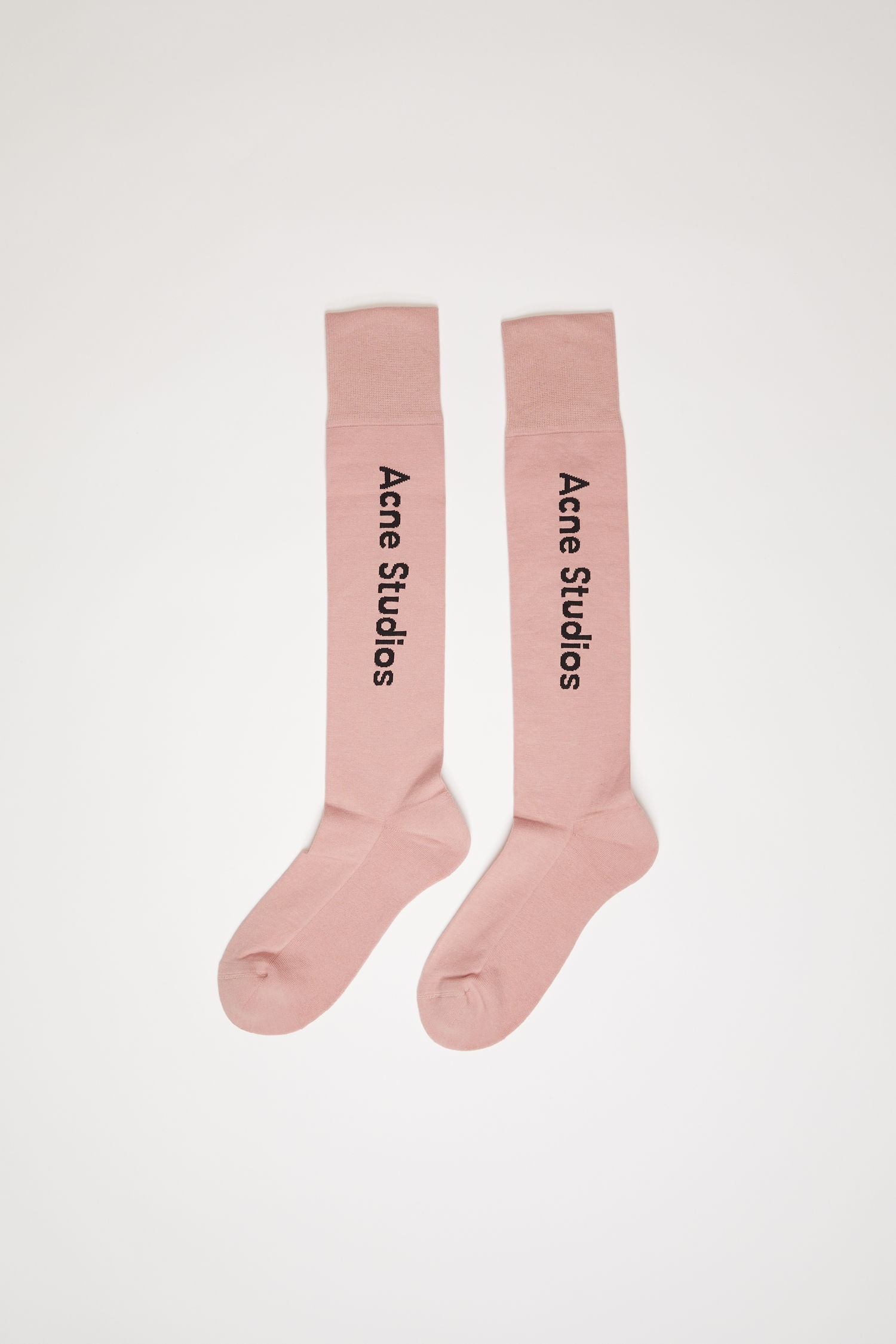 Logo-jacquard socks pink - 1