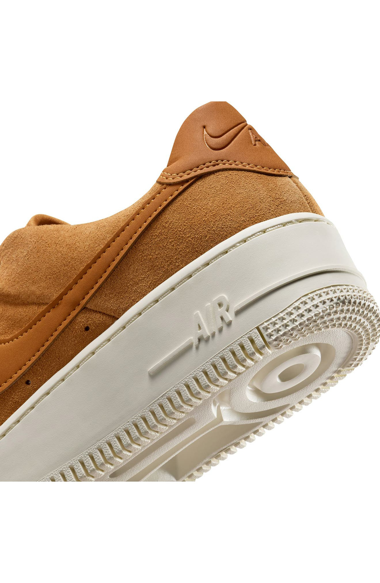 Nike Air Force 1 Sage Low Platform Sneaker in Desert/Ochre/Ivory at Nordstrom - 7