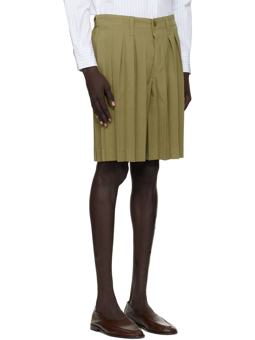 Khaki Edge Ensemble Shorts - 2