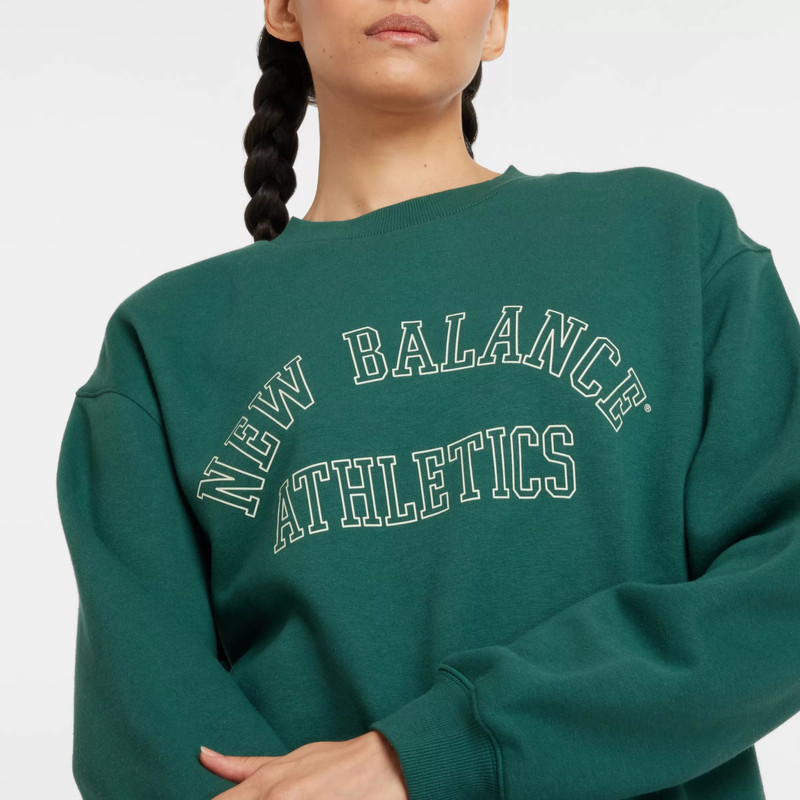 New Balance Graphic Fleece Crew outlook