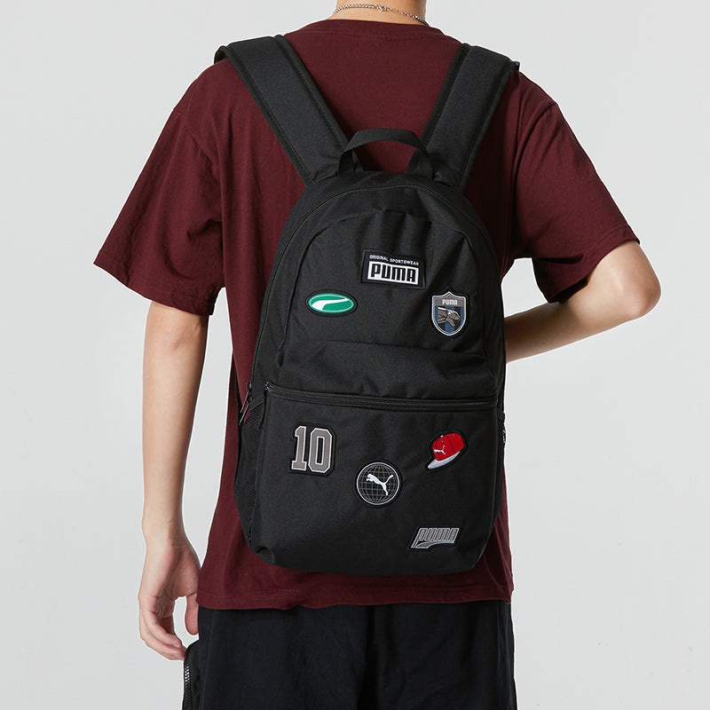 PUMA Patch Backpack 'Black' 079194-01 - 5