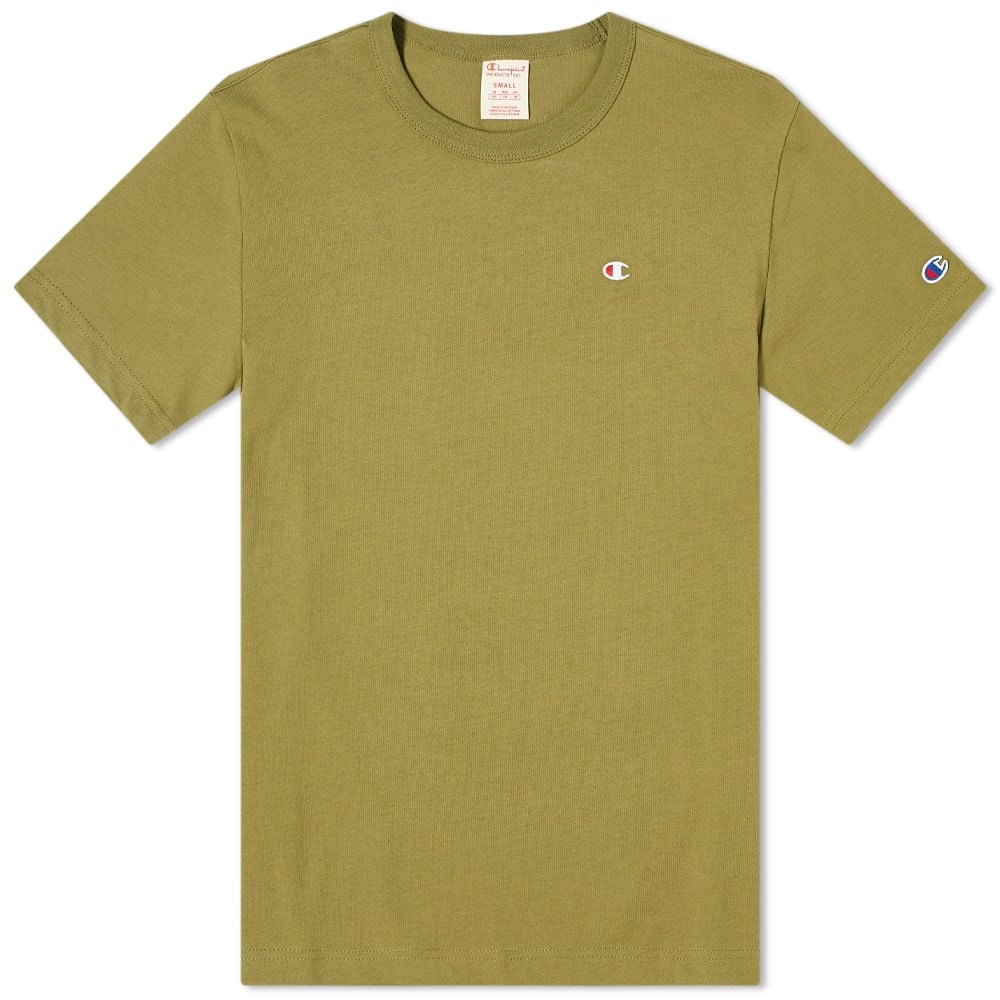 Champion Reverse Weave Chest Logo Tee - 1