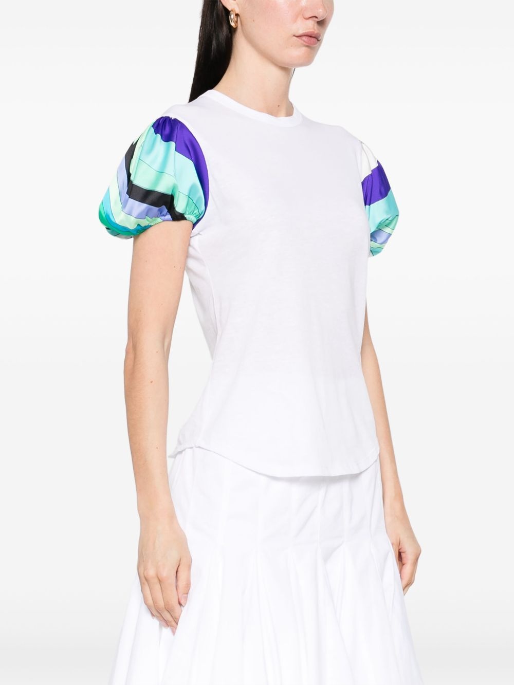 printed short-sleeves T-shirt - 3