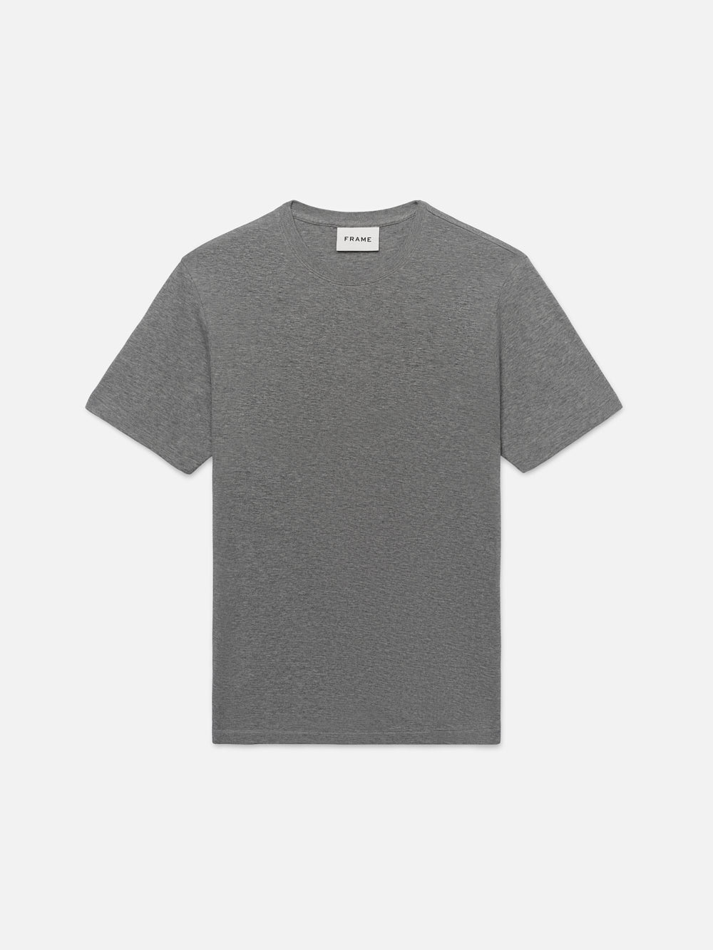 Duo Fold Tee in Heather Grey - 1