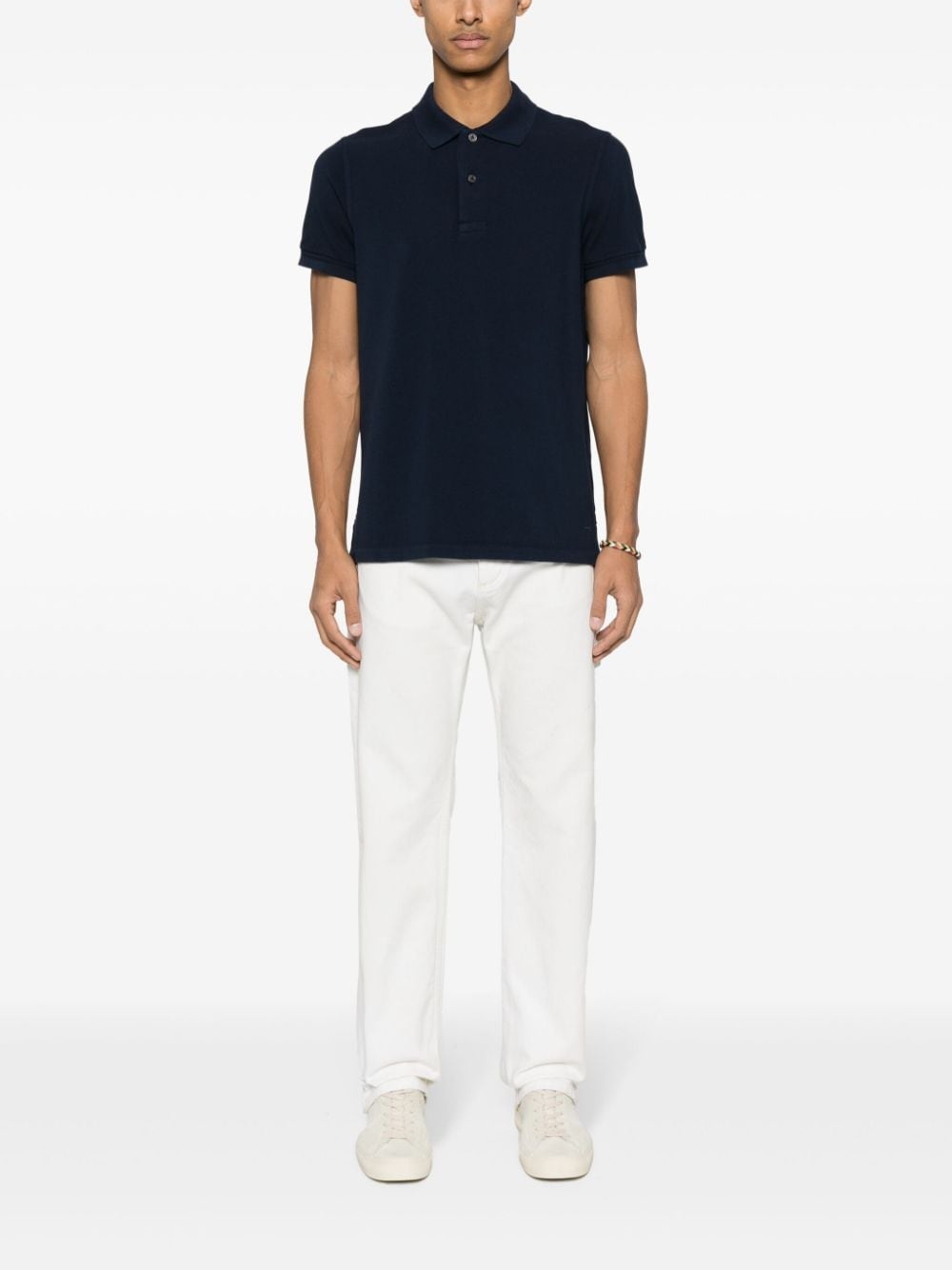 Tennis cotton polo shirt - 2