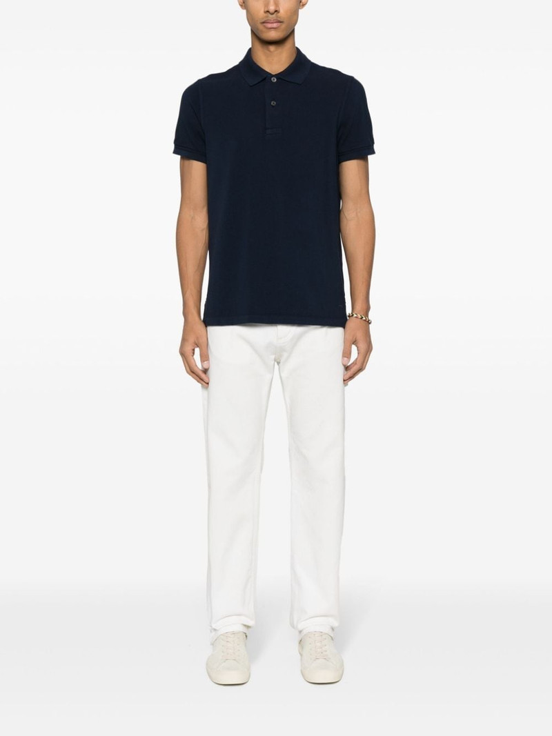 TOM FORD Tennis cotton polo shirt outlook