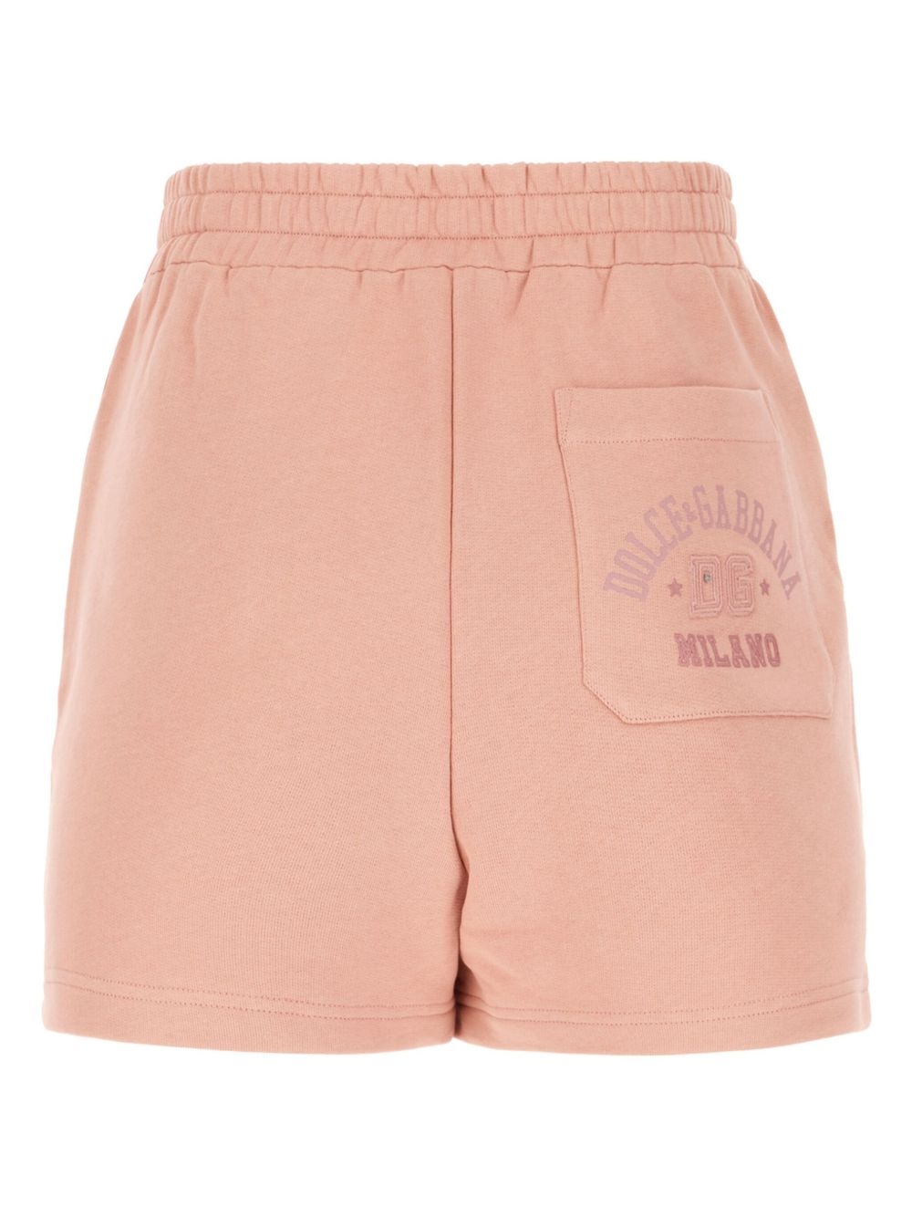 printed track shorts - 2