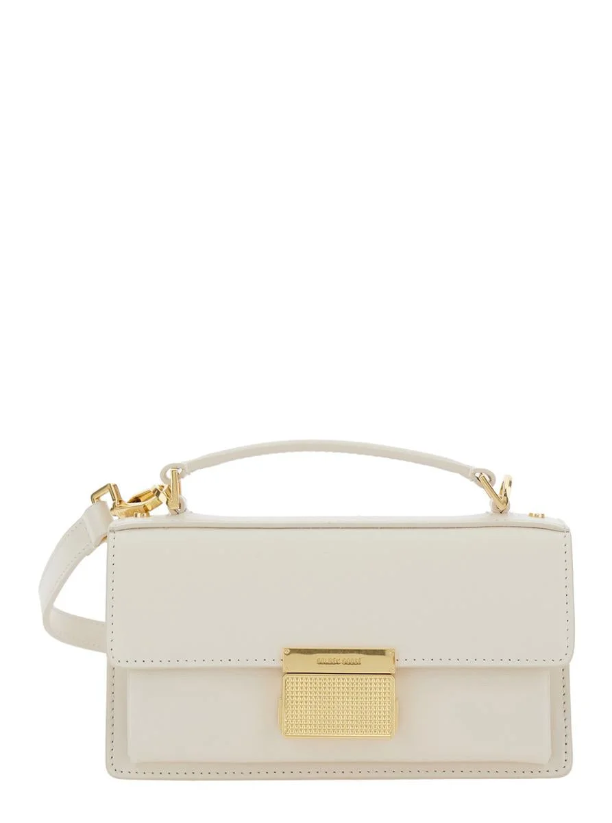 Golden Goose GOLDEN GOOSE WHITE LEATHER CROSSBODY BAG - 1
