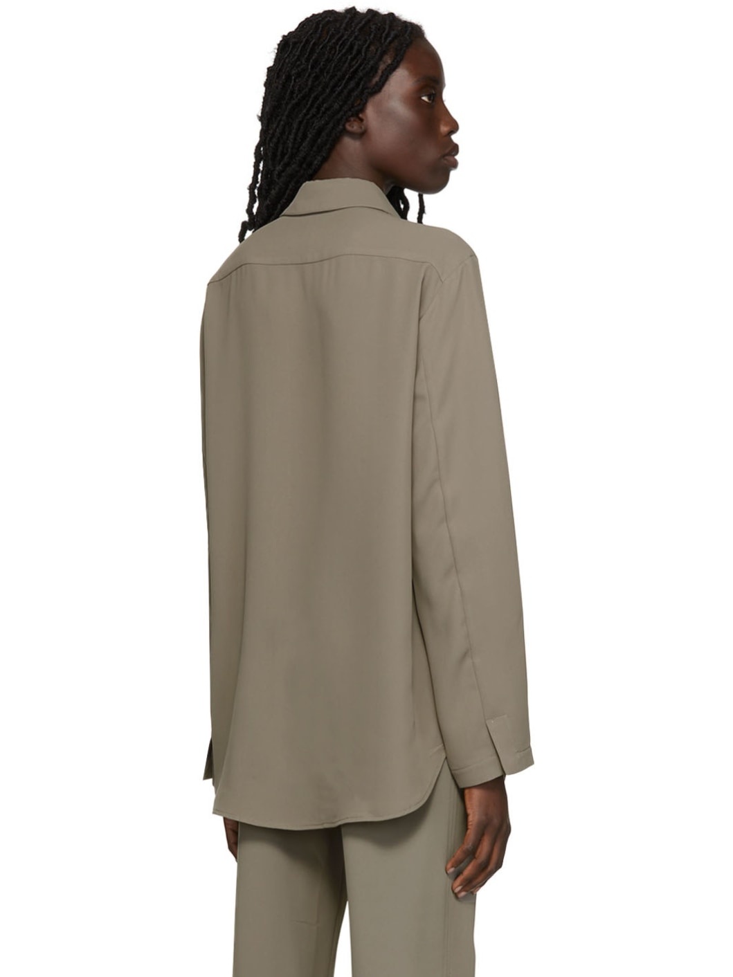 Taupe Staple Shirt - 5